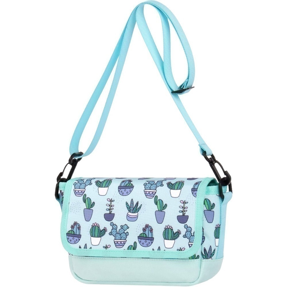 Choco Mocha Little Girls Crossbody Fun Botanical Cactus Print Bag New Gift